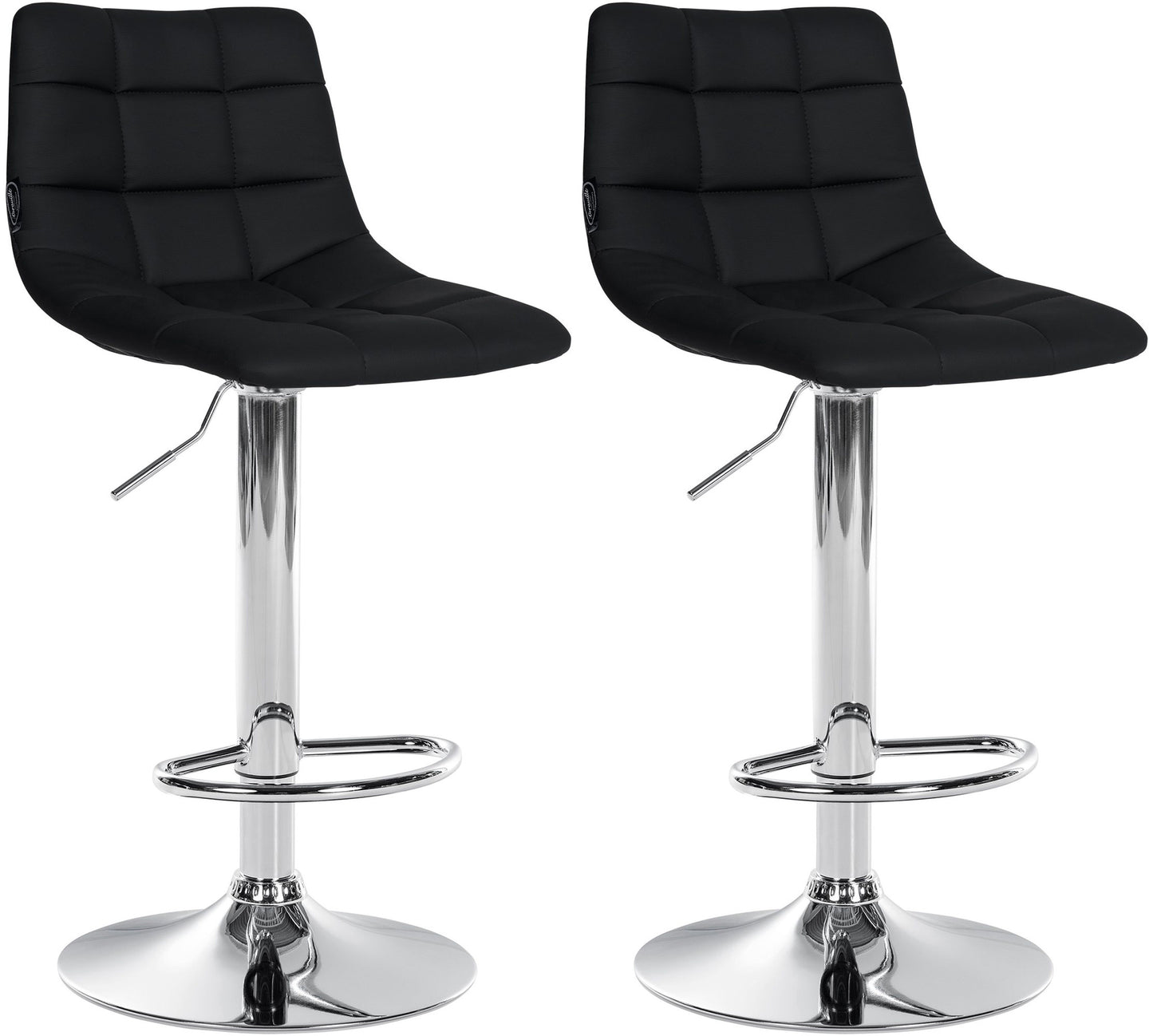 2er Set Barhocker Jerry Kunstleder - homemem39