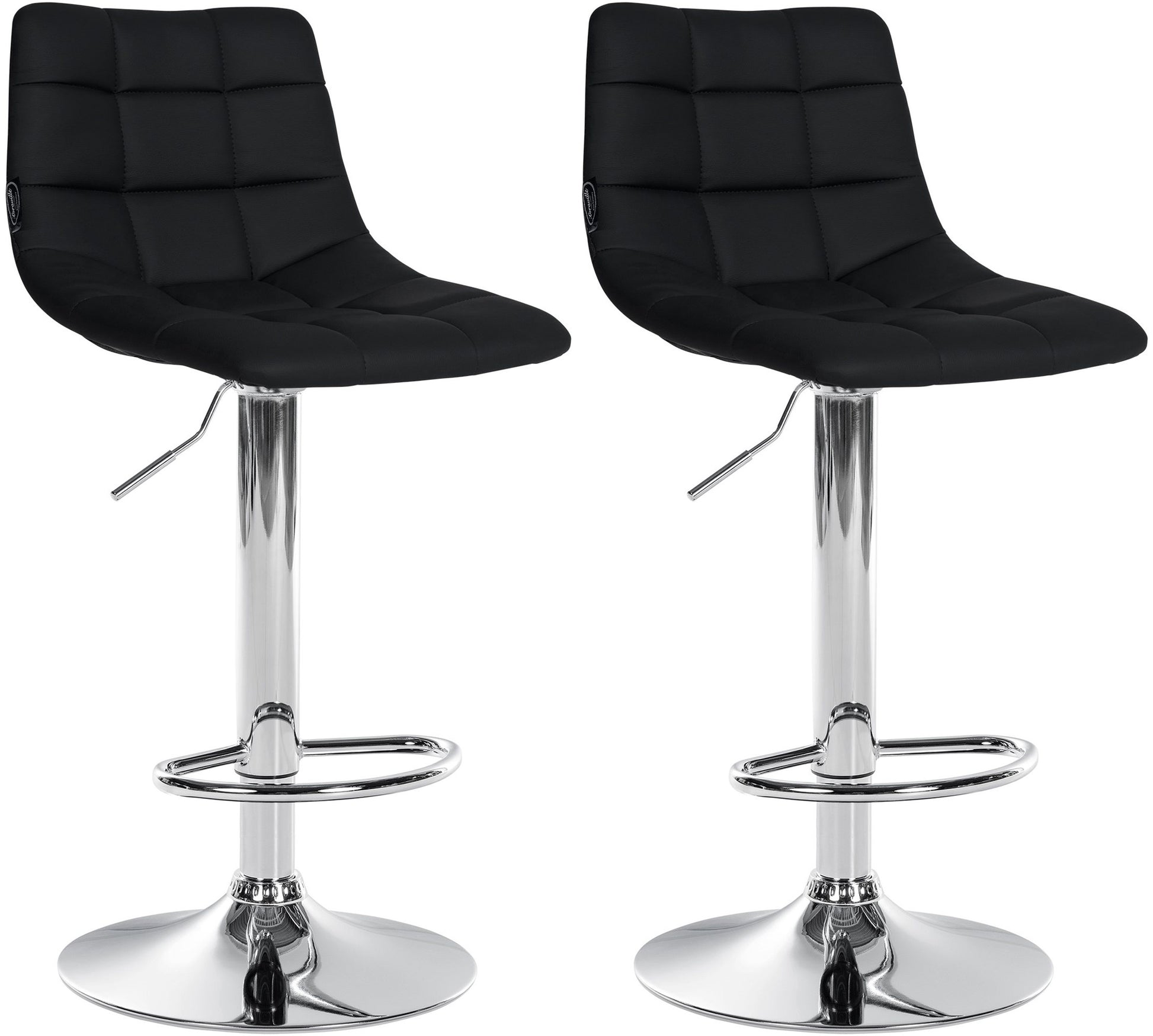 2er Set Barhocker Jerry Kunstleder - homemem39