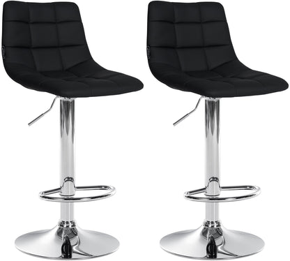 2er Set Barhocker Jerry Kunstleder - homemem39