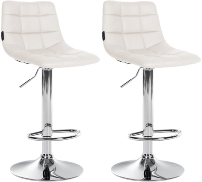 2er Set Barhocker Jerry Kunstleder - homemem39