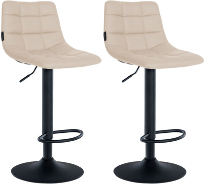 2er Set Barhocker Jerry Kunstleder - homemem39