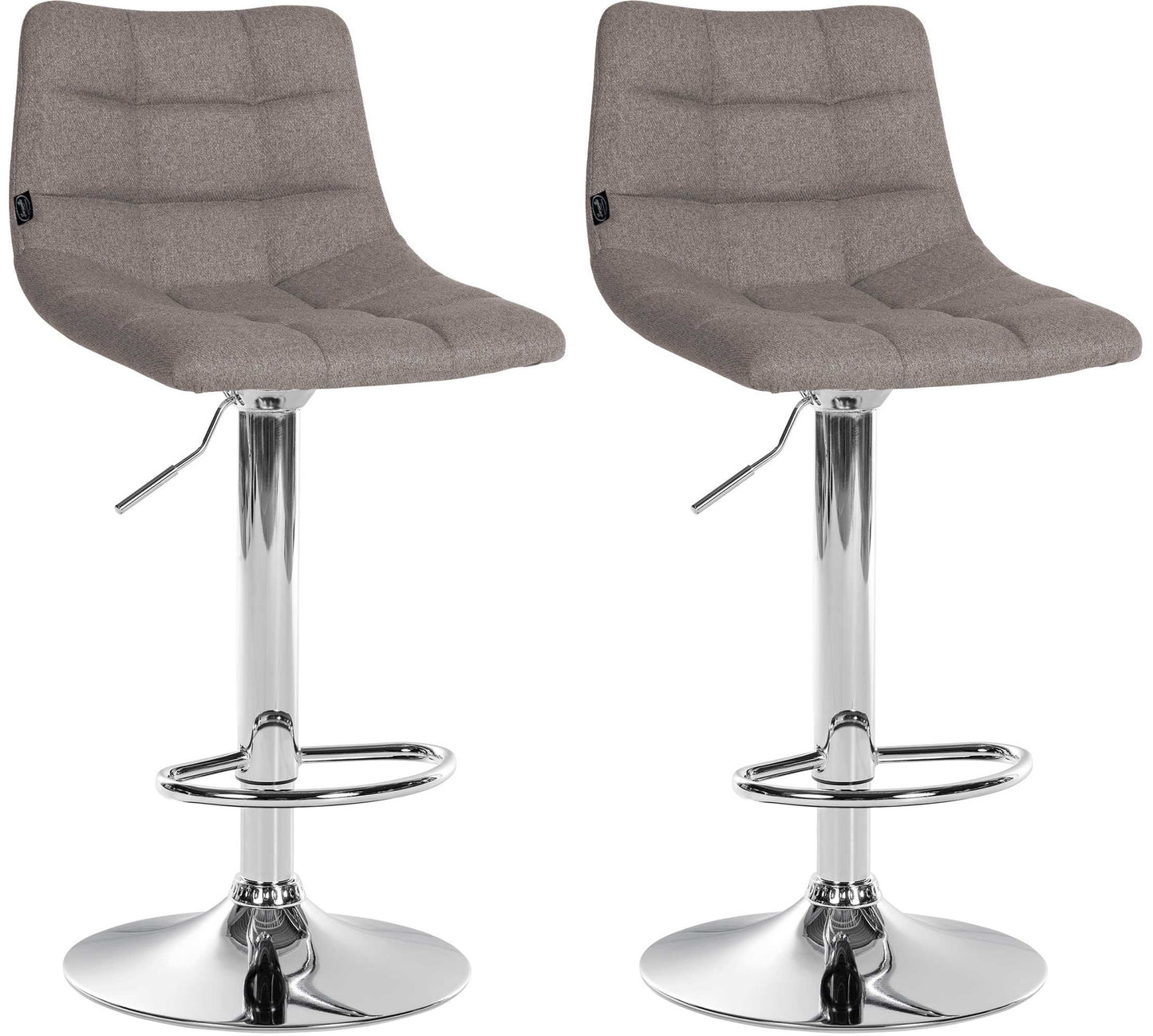 2er Set Barhocker Jerry Stoff - homemem39