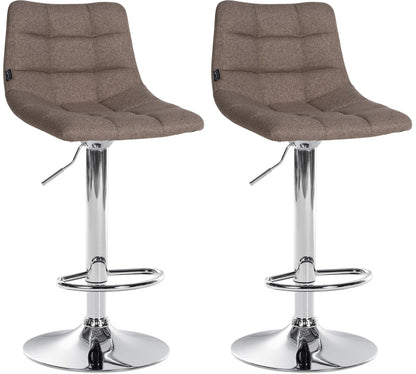 2er Set Barhocker Jerry Stoff - homemem39