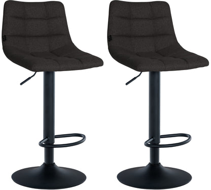 2er Set Barhocker Jerry Stoff - homemem39