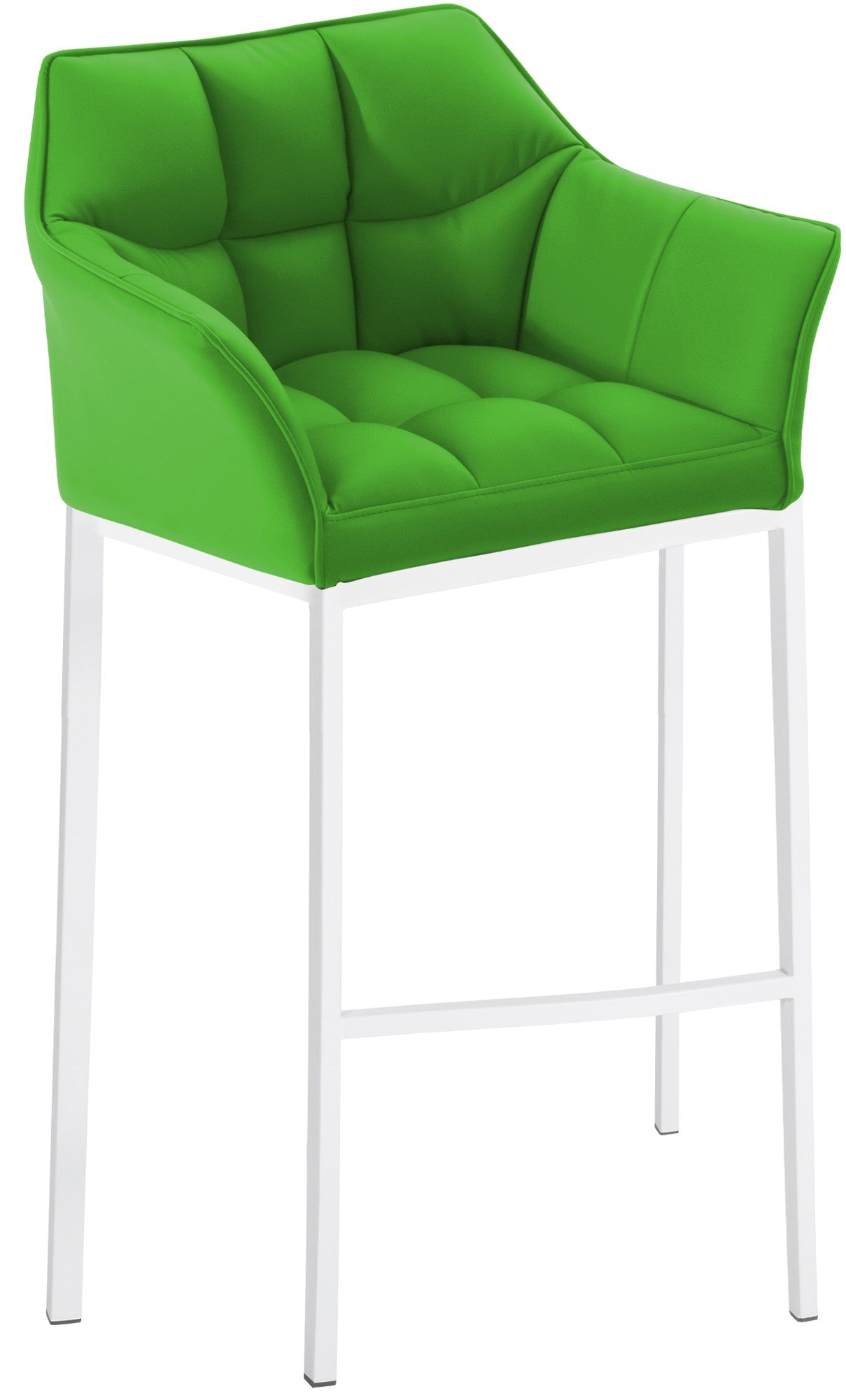 Barhocker Damaso Kunstleder mit 4-Fuß Gestell - homemem39