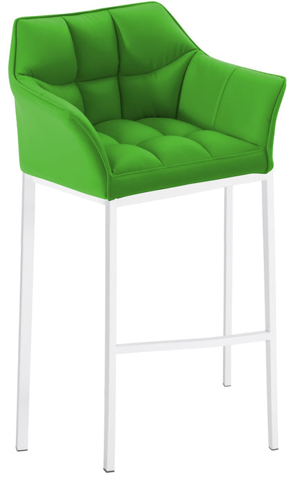 Barhocker Damaso Kunstleder mit 4-Fuß Gestell - homemem39