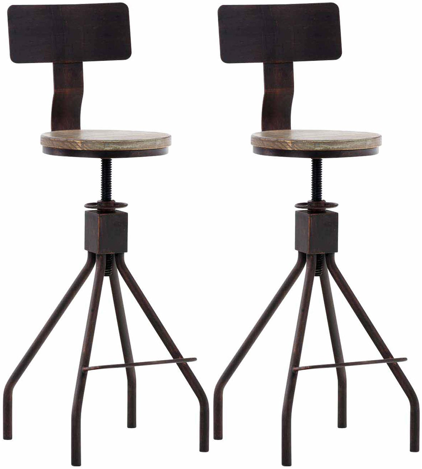 2er Set Barhocker Elko - homemem39