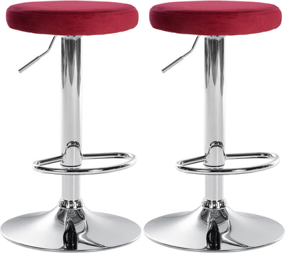 2er Set Barhocker Ponte Samt - homemem39