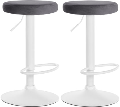 2er Set Barhocker Ponte Samt - homemem39