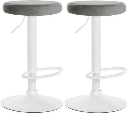 2er Set Barhocker Ponte Samt - homemem39