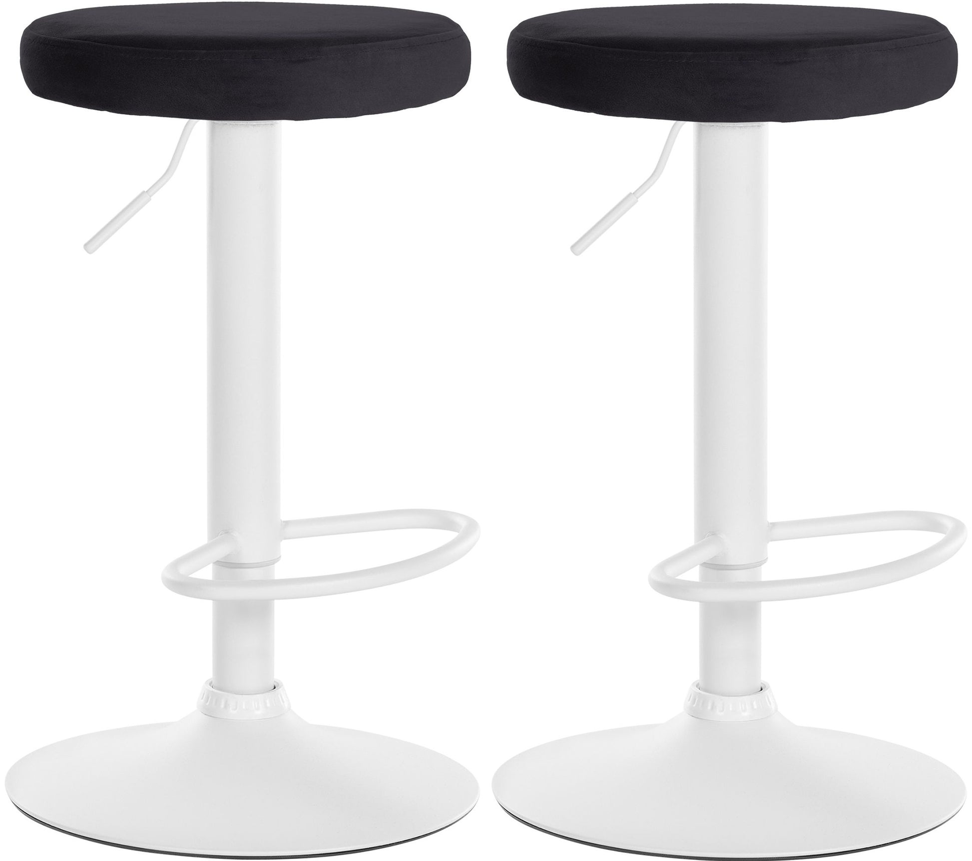 2er Set Barhocker Ponte Samt - homemem39