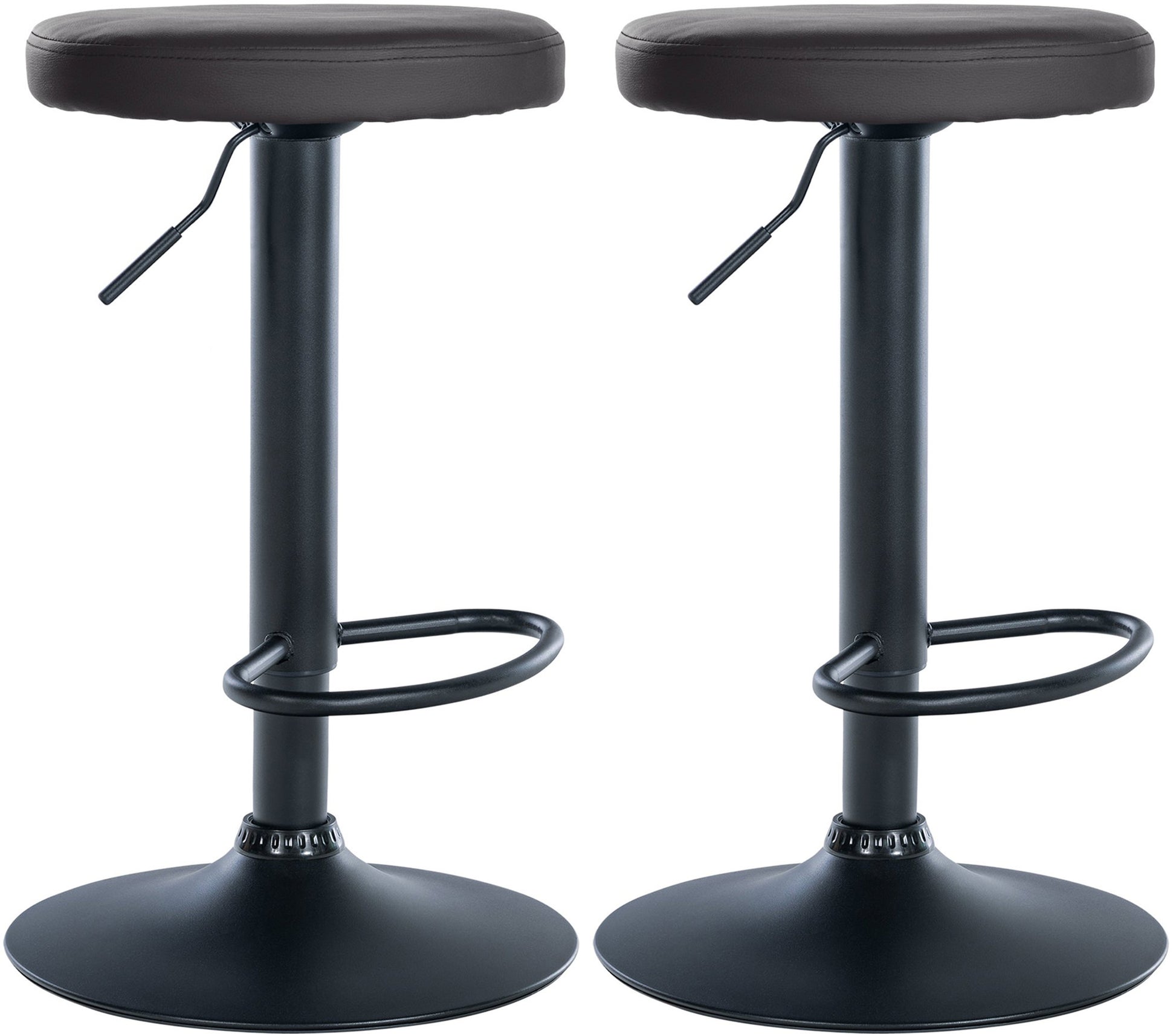 2er Set Barhocker Ponte Kunstleder - homemem39