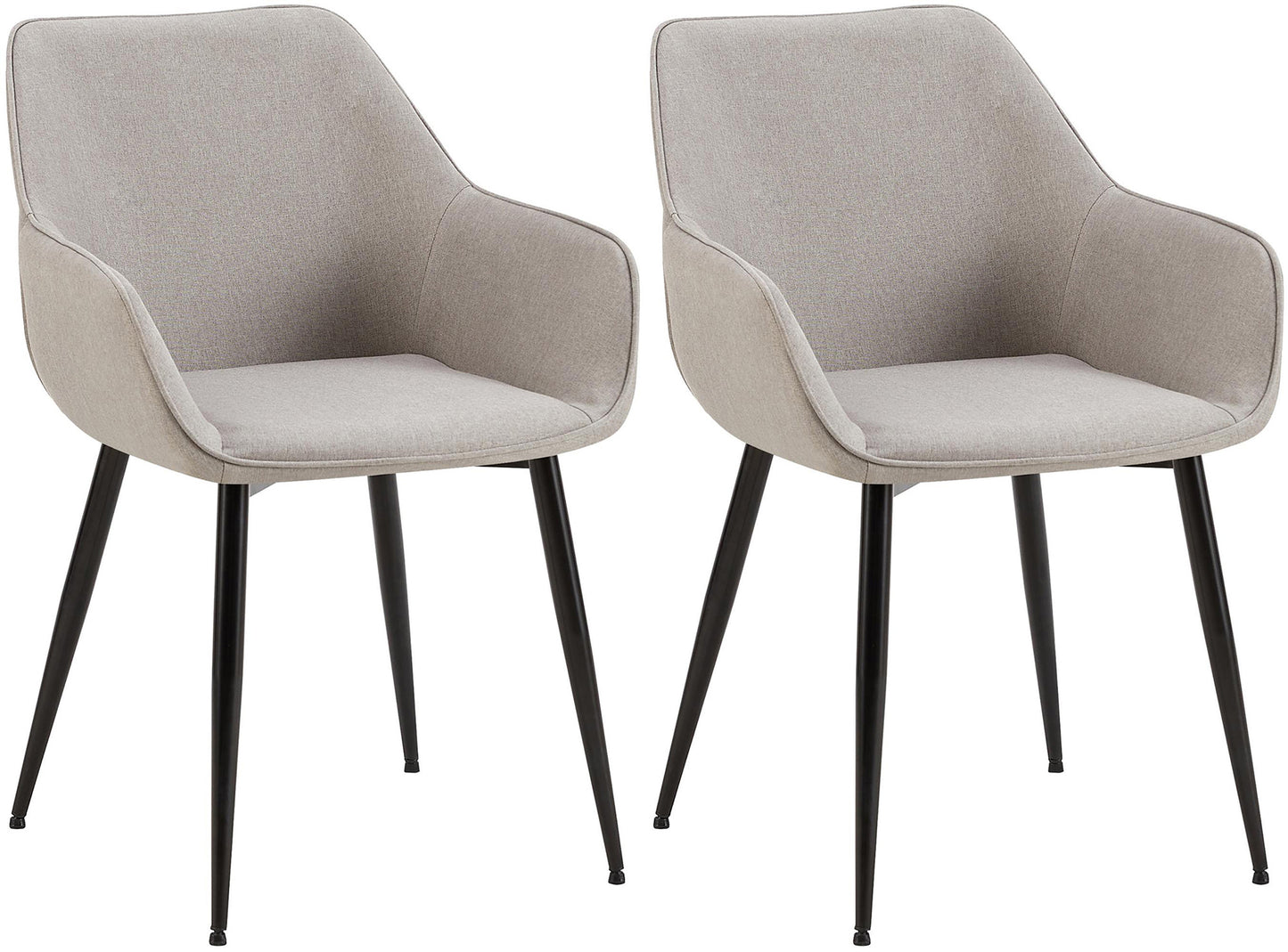 2er Set Esszimmerstuhl Vessa - homemem39