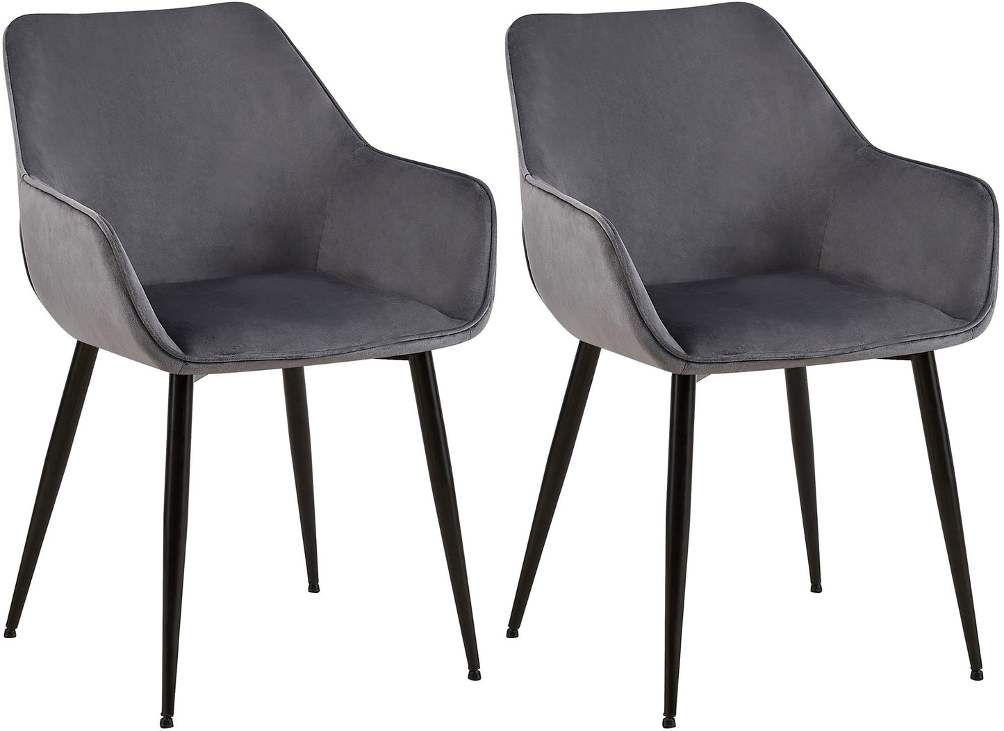 2er Set Esszimmerstuhl Vessa - homemem39