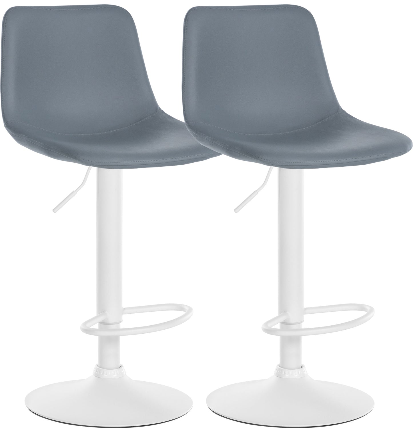 2er Set Barhocker Divo Kunstleder - homemem39