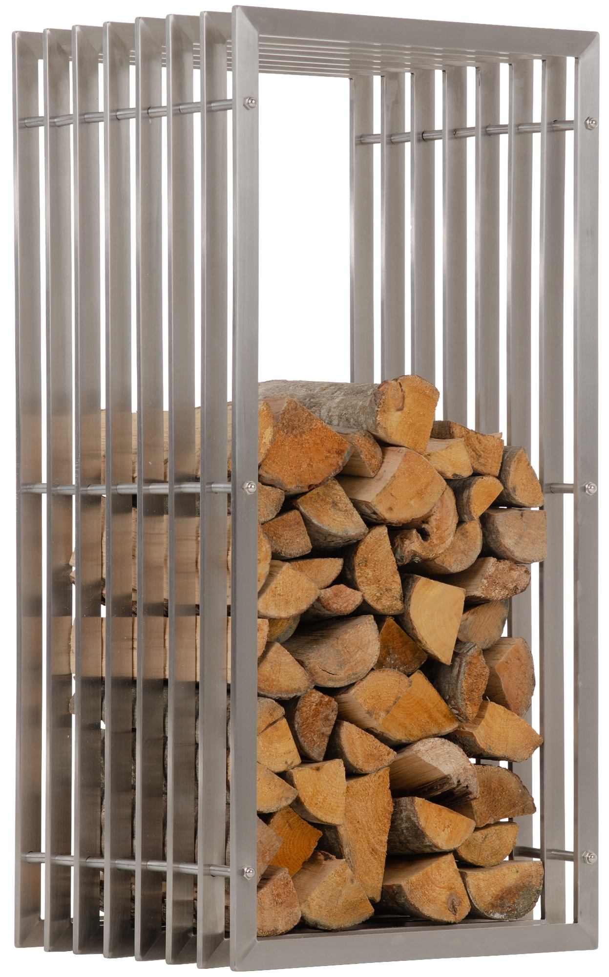 Kaminholzständer Irving Edelstahl - homemem39