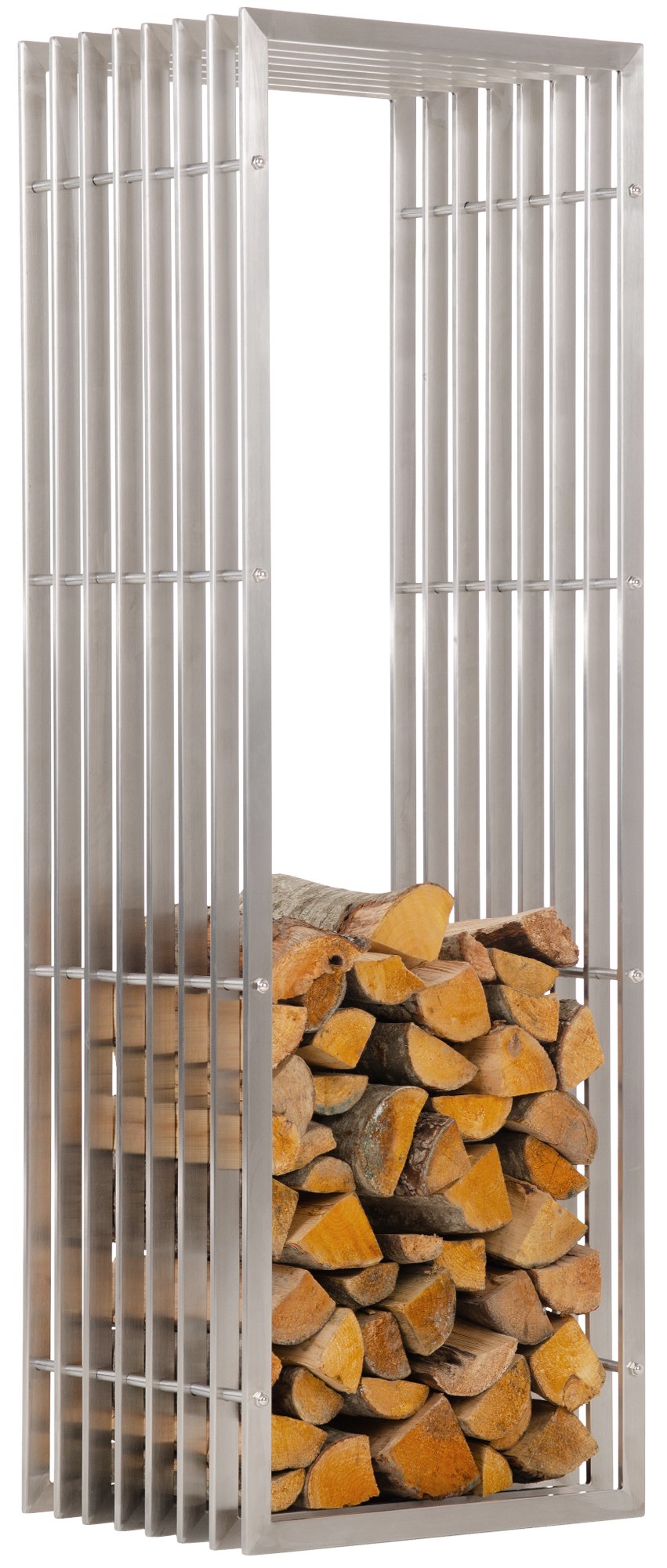 Kaminholzständer Irving Edelstahl - homemem39