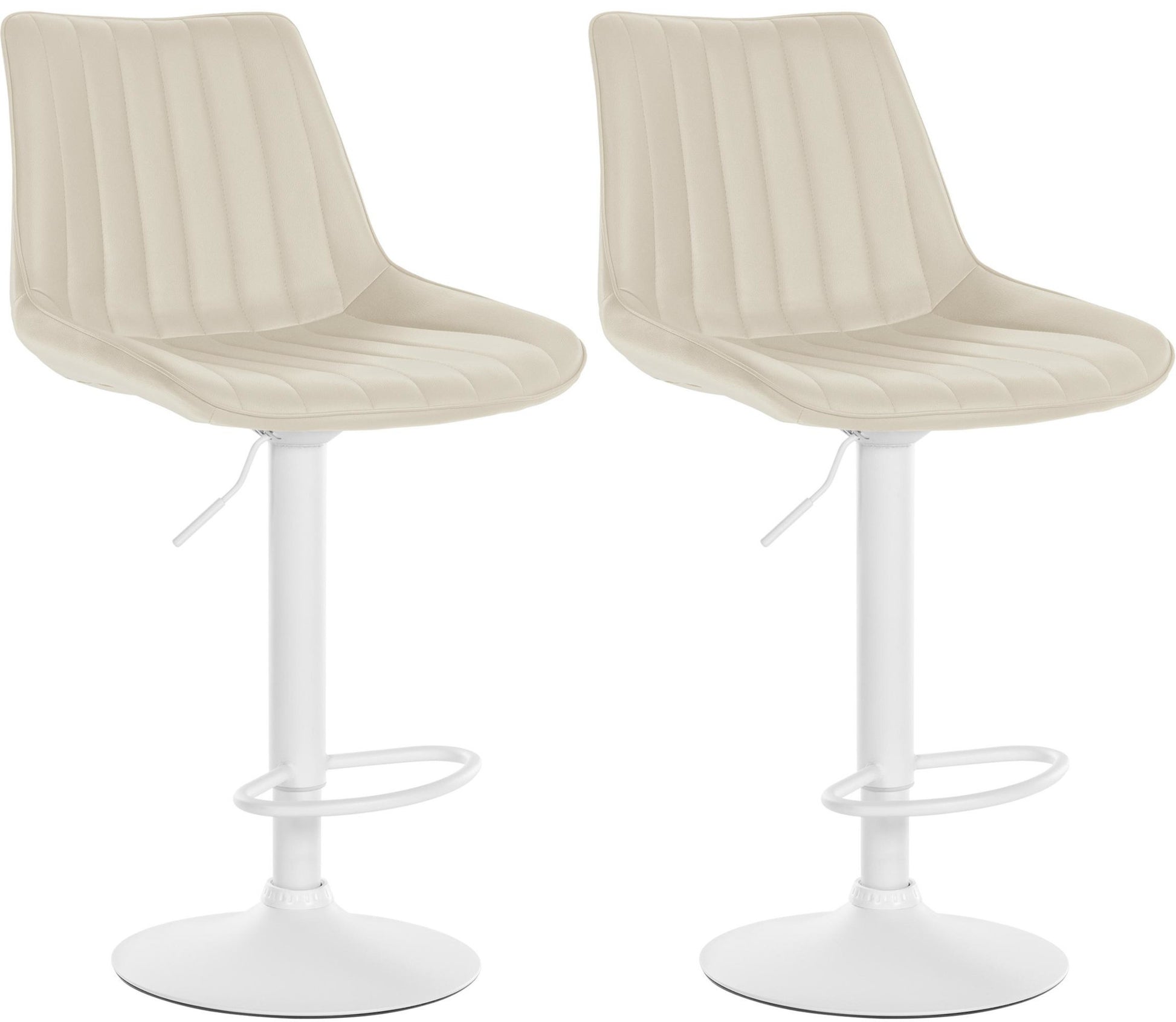 2er Set Barhocker Toni Kunstleder - homemem39