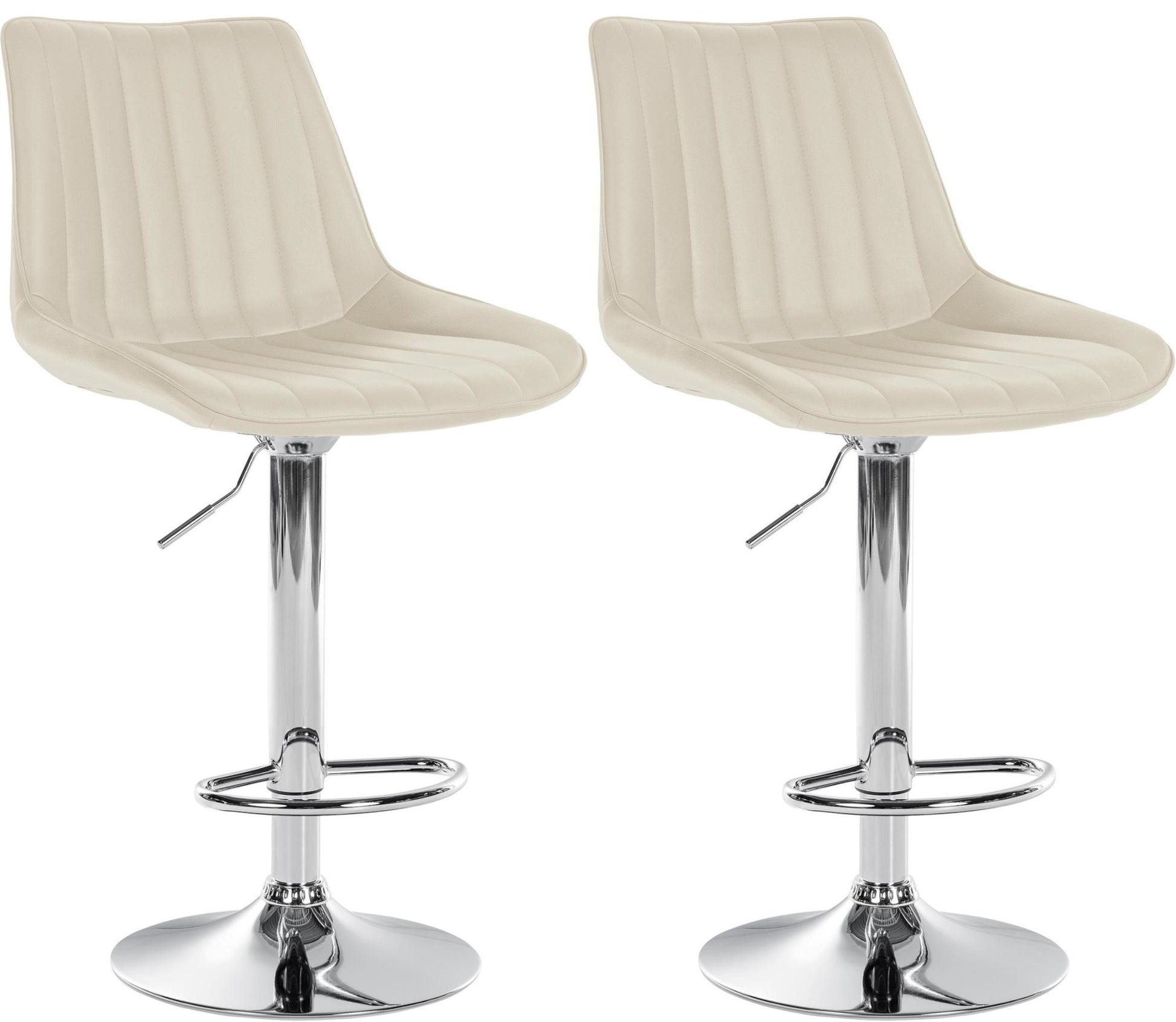 2er Set Barhocker Toni Kunstleder - homemem39