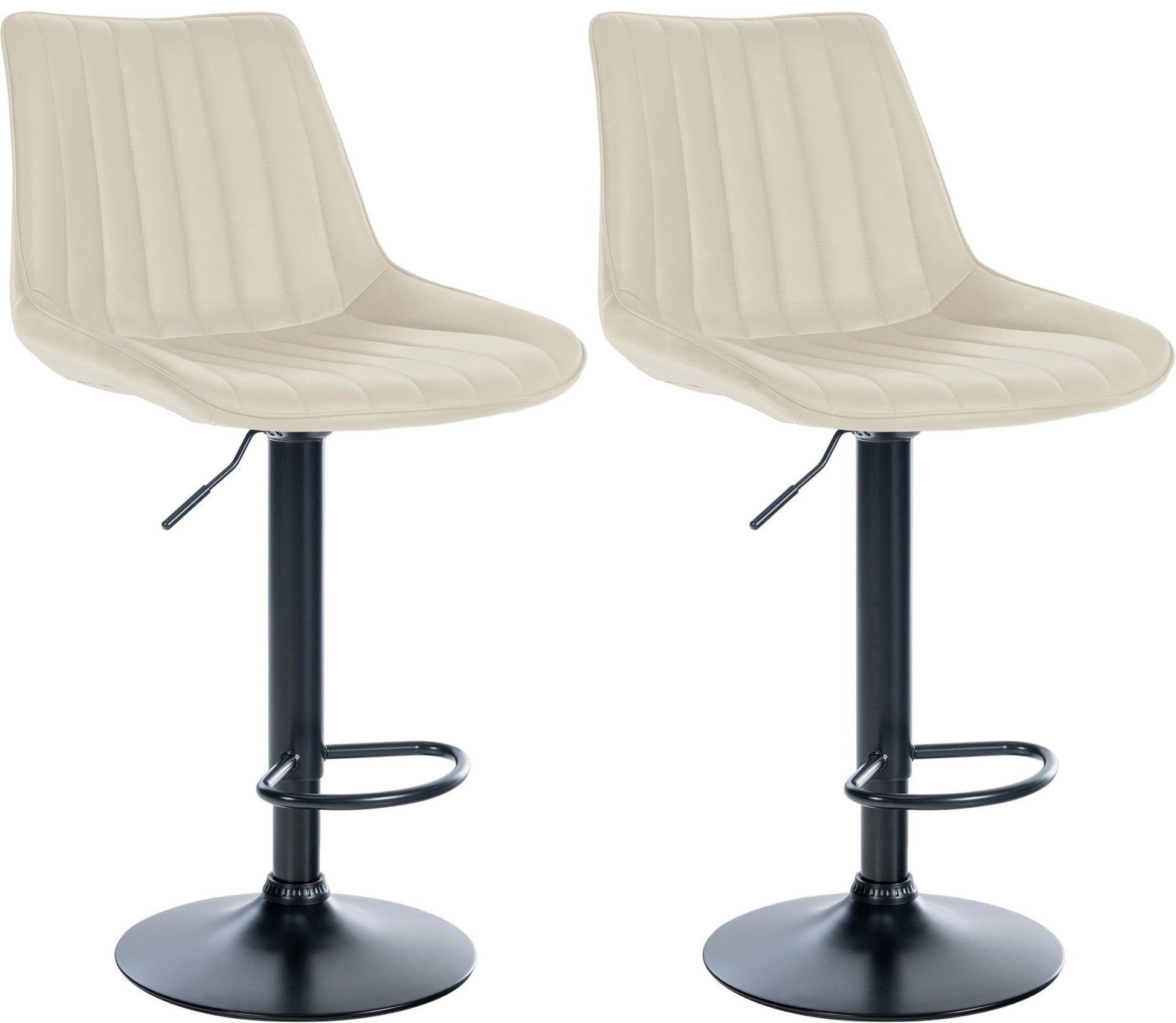 2er Set Barhocker Toni Kunstleder - homemem39