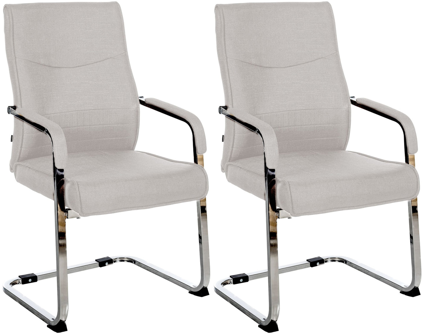 2er Set Besucherstuhl Hobart - homemem39