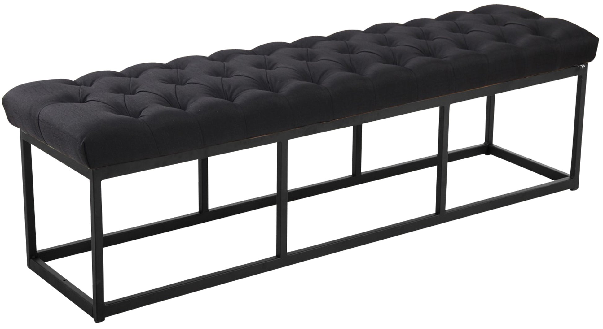 Sitzbank Amun Stoff Schwarz - homemem39