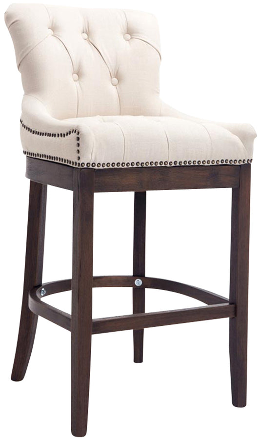 Barhocker Lakewood Stoff, Antik-dunkel | homemem39