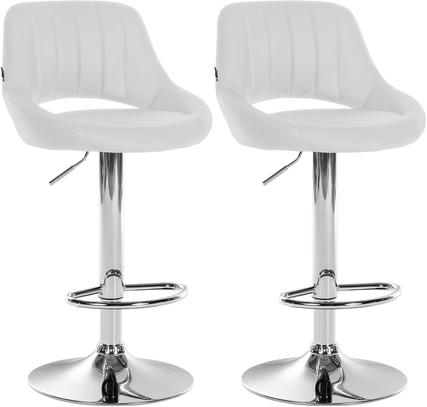 2er Set Barhocker Milet Kunstleder - homemem39