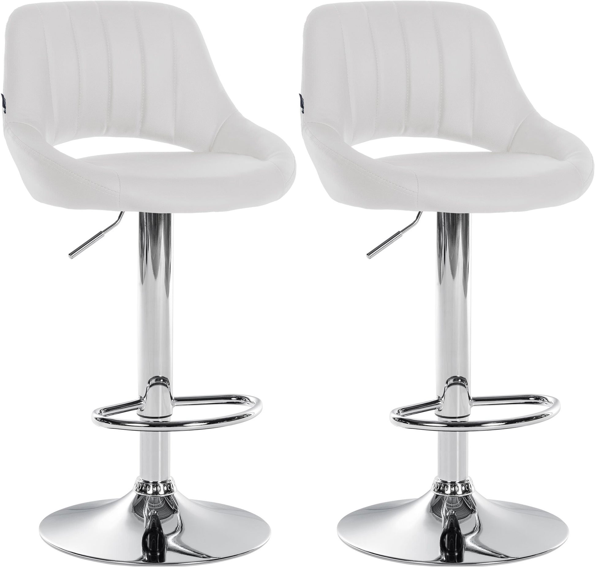 2er Set Barhocker Milet Kunstleder - homemem39