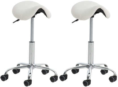 2er Set Arbeitshocker Reno Kunstleder - homemem39