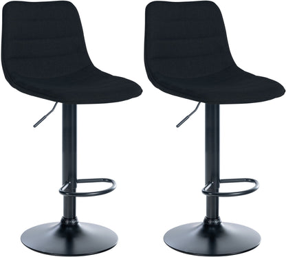 2er Set Barhocker Lex Stoff - homemem39