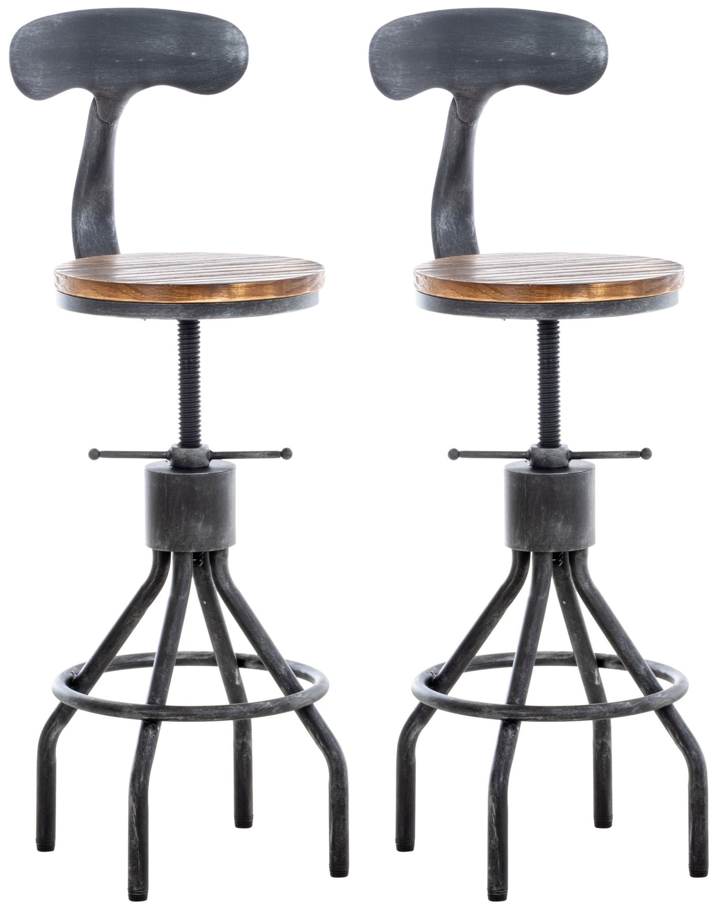 2er Set Barhocker Hanam - homemem39