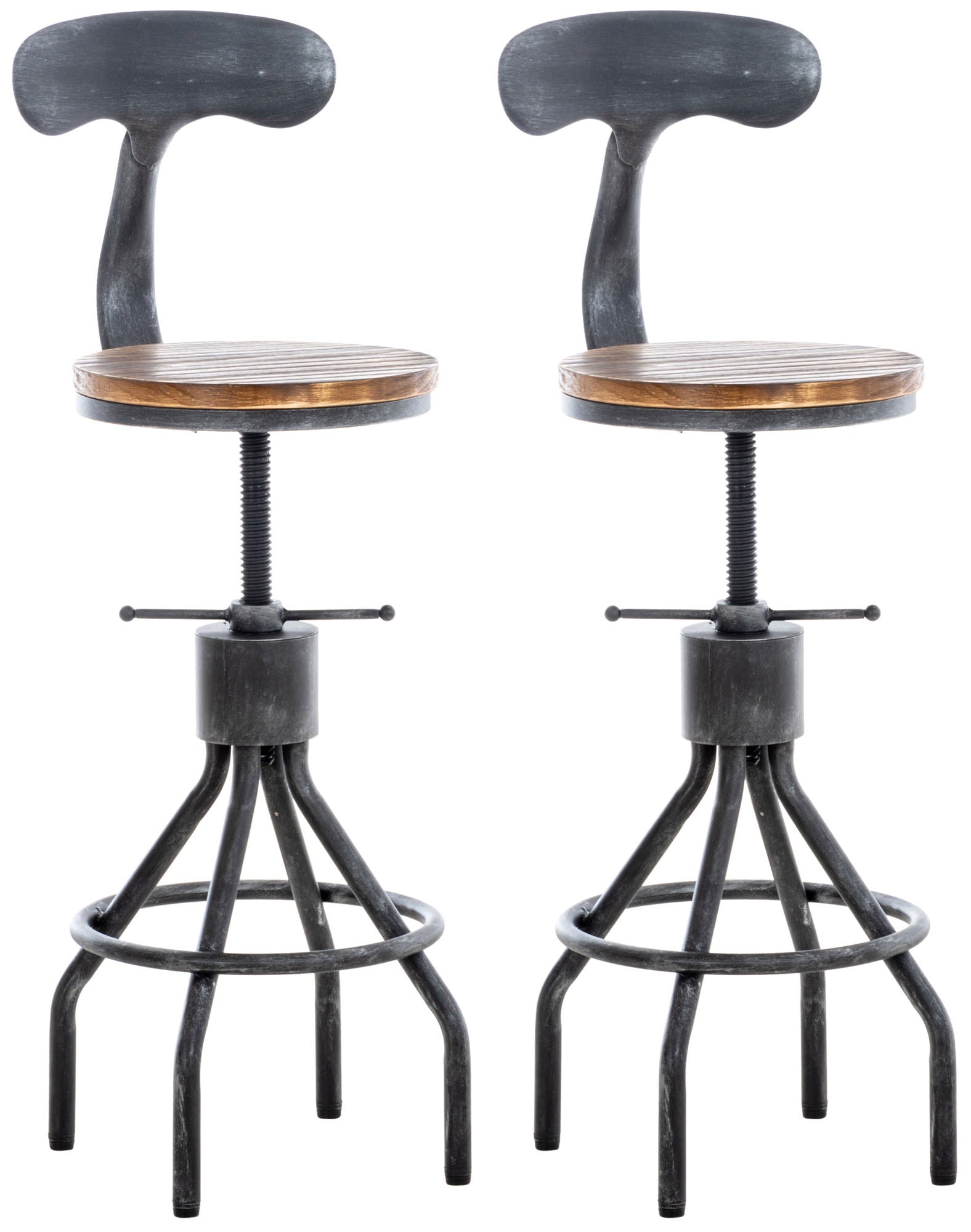 2er Set Barhocker Hanam - homemem39