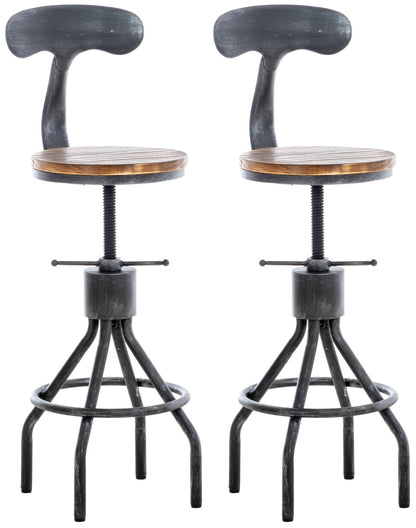 2er Set Barhocker Hanam - homemem39