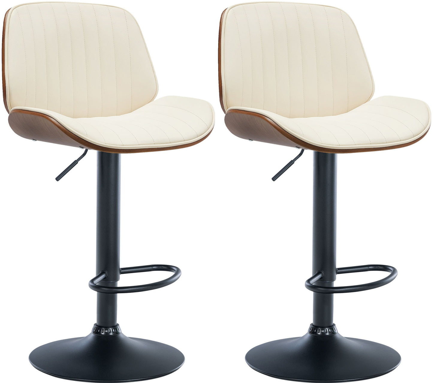 2er Set Barhocker Nova Kunstleder - homemem39