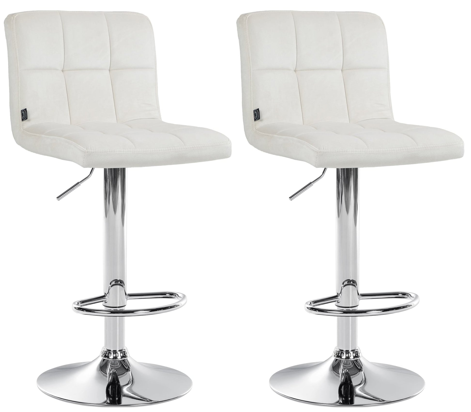 2er Set Barhocker Peru Samt - homemem39