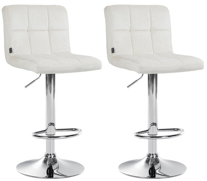 2er Set Barhocker Peru Samt - homemem39