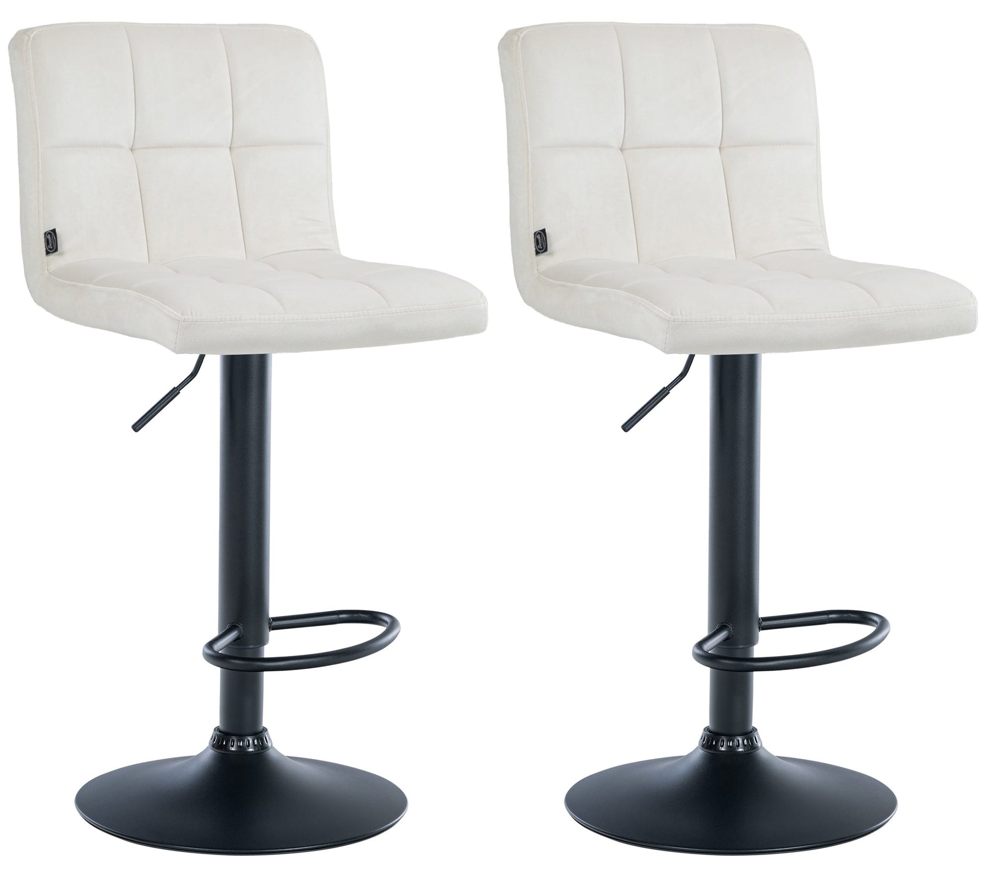 2er Set Barhocker Peru Samt - homemem39