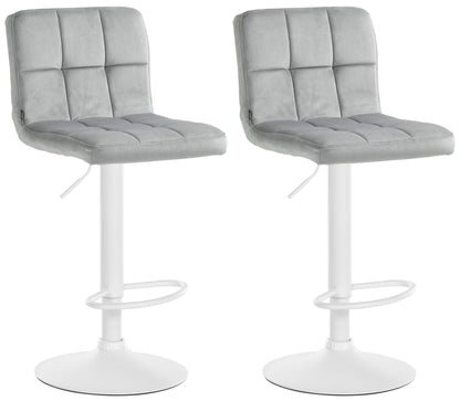 2er Set Barhocker Peru Samt - homemem39