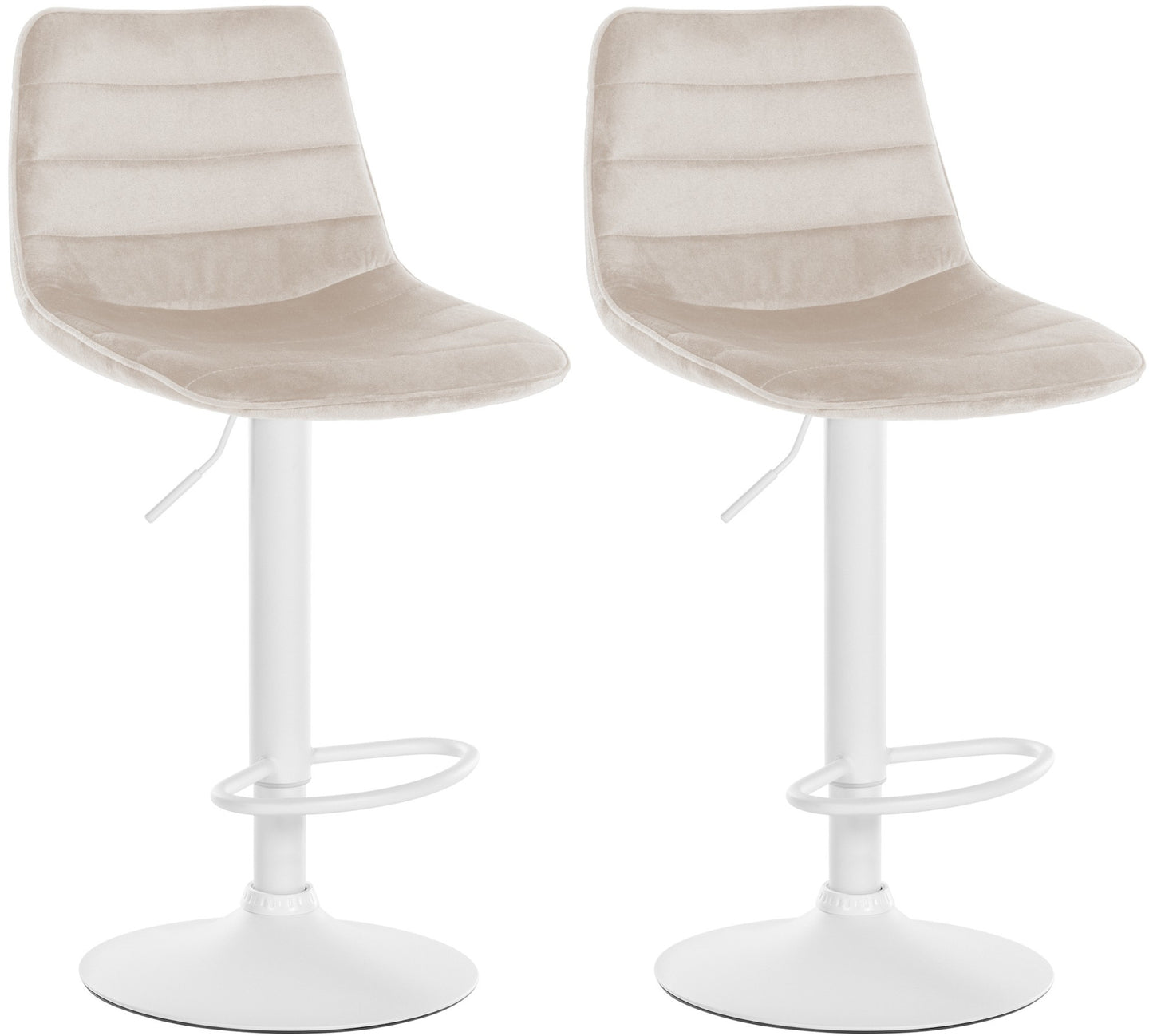 Barhocker Lex Samt 2er Set - homemem39