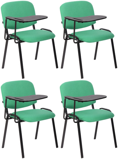 4er Set Stuhl Ken mit Klapptisch Stoff