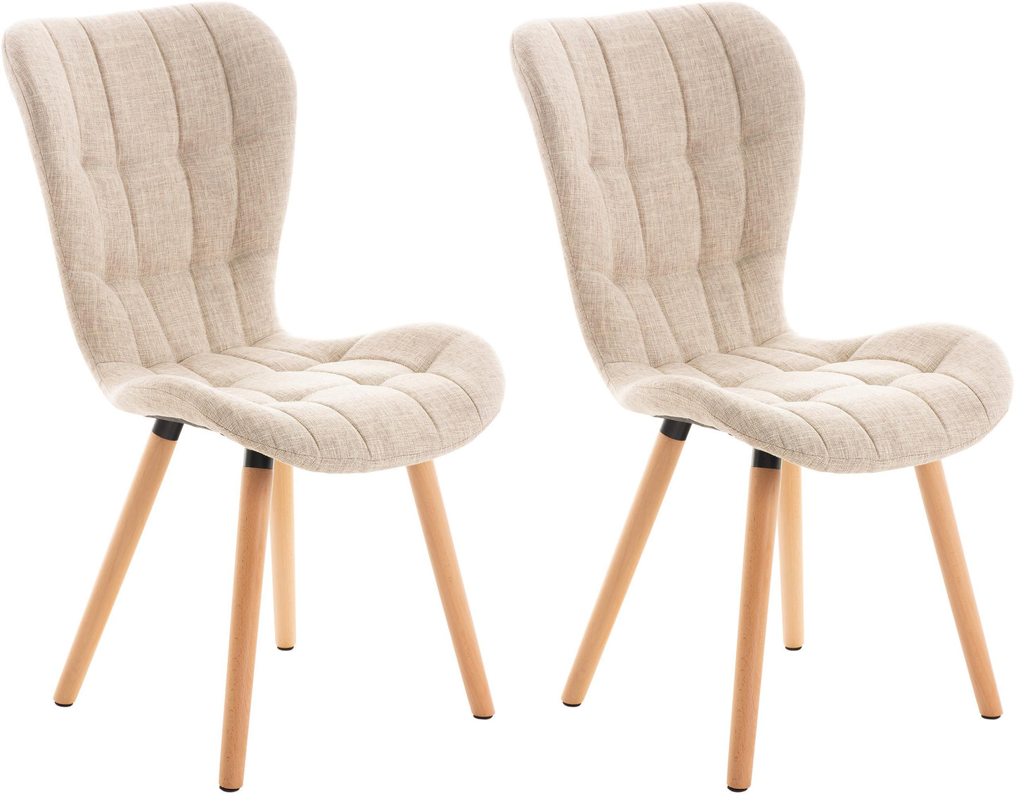 2er Set Esszimmerstuhl Elda - homemem39