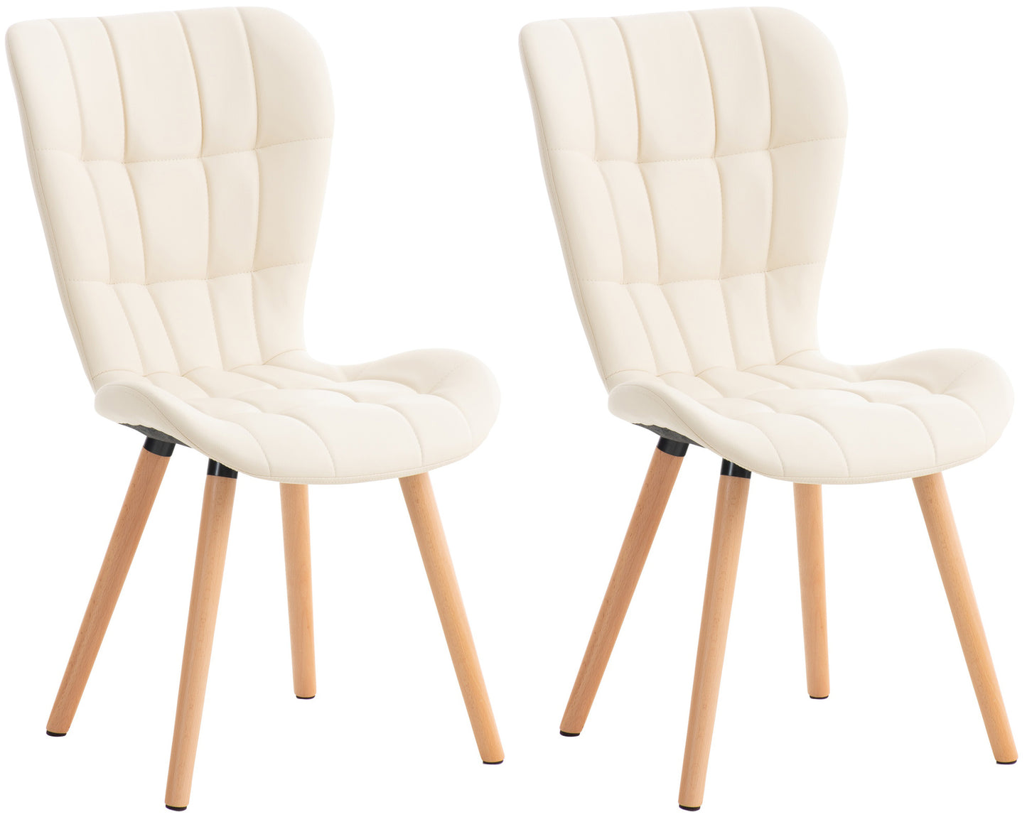 2er Set Esszimmerstuhl Elda - homemem39