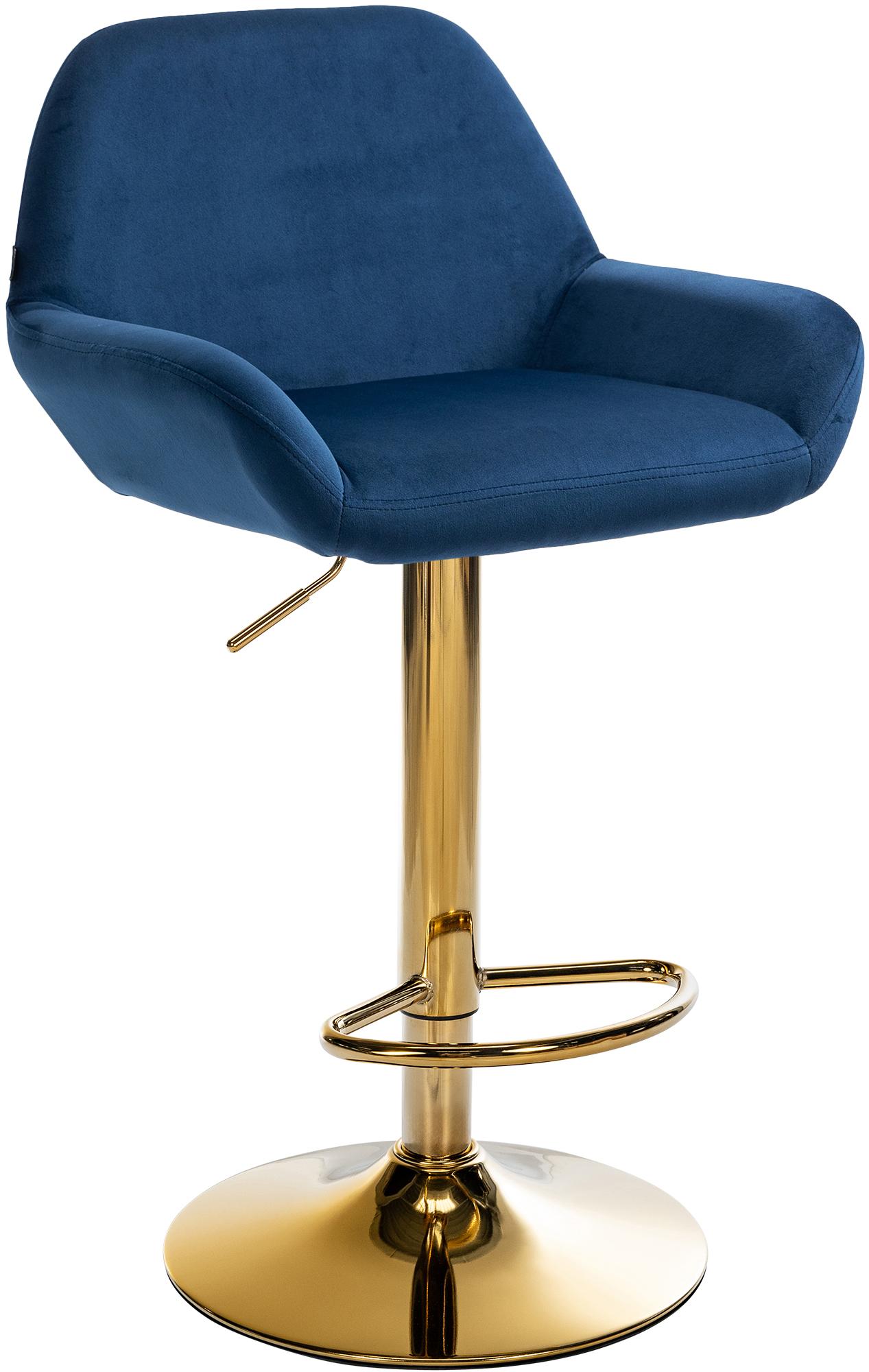 Barhocker Braga Gold Samt - homemem39
