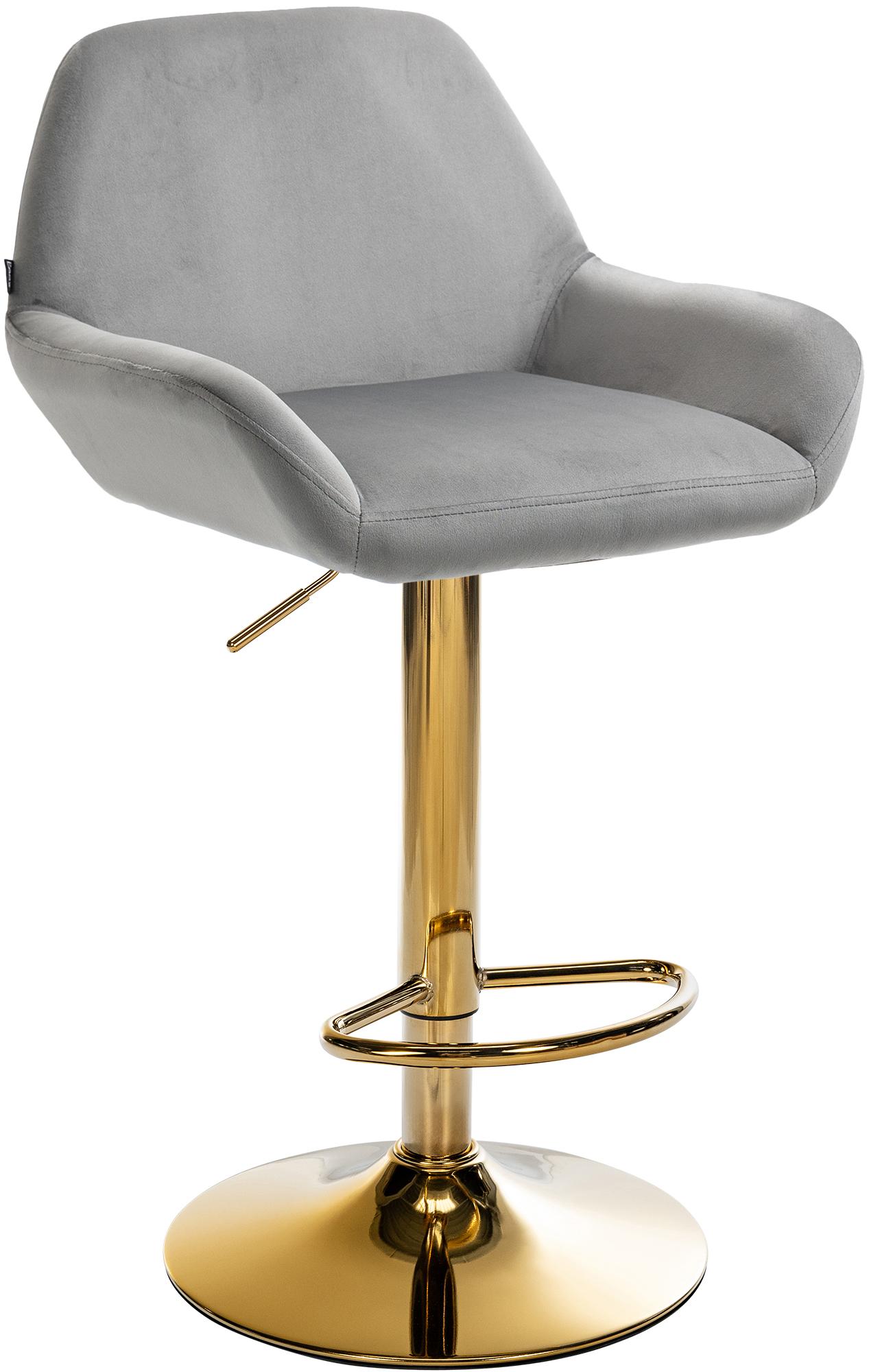 Barhocker Braga Gold Samt - homemem39