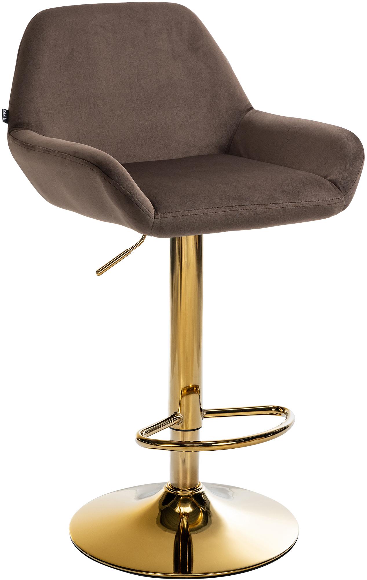 Barhocker Braga Gold Samt - homemem39