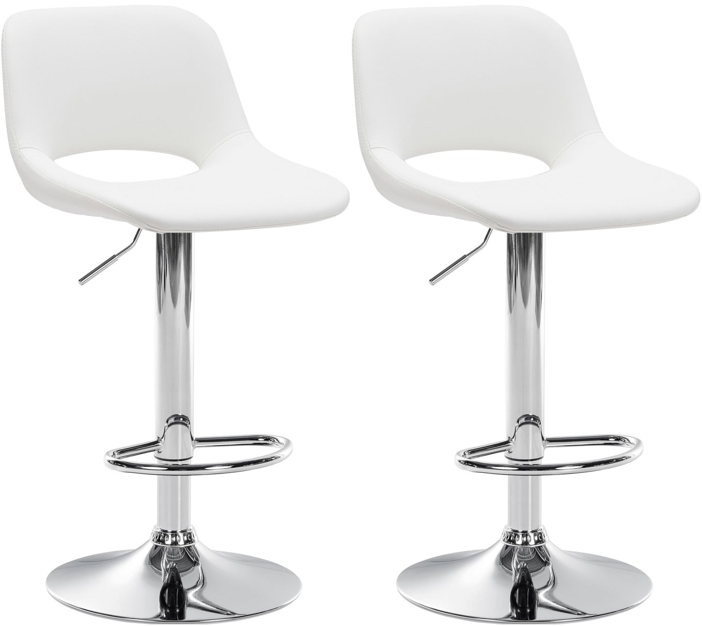 2er Set Barhocker Camden Kunstleder - homemem39