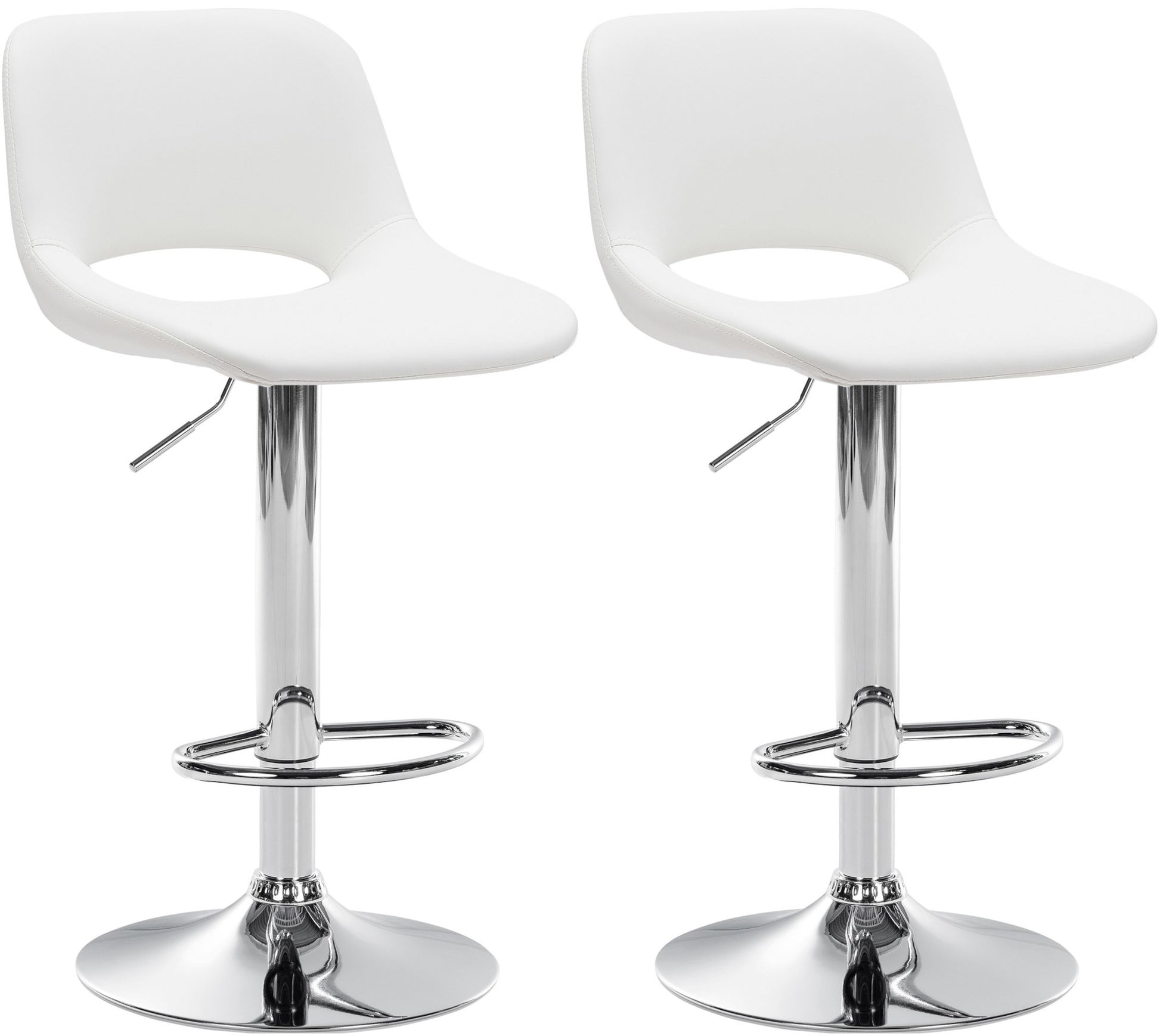 2er Set Barhocker Camden Kunstleder - homemem39