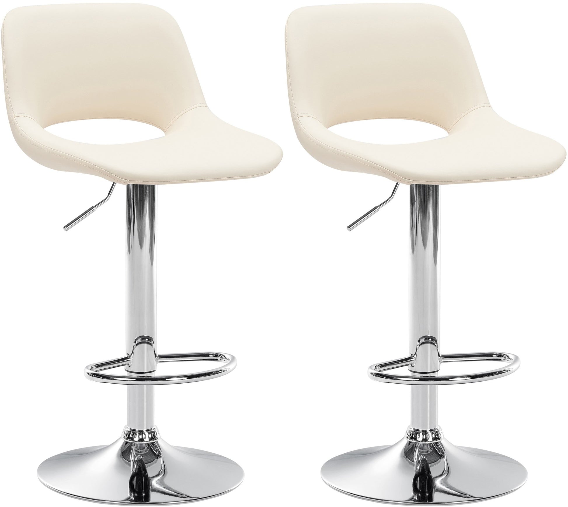 2er Set Barhocker Camden Kunstleder - homemem39