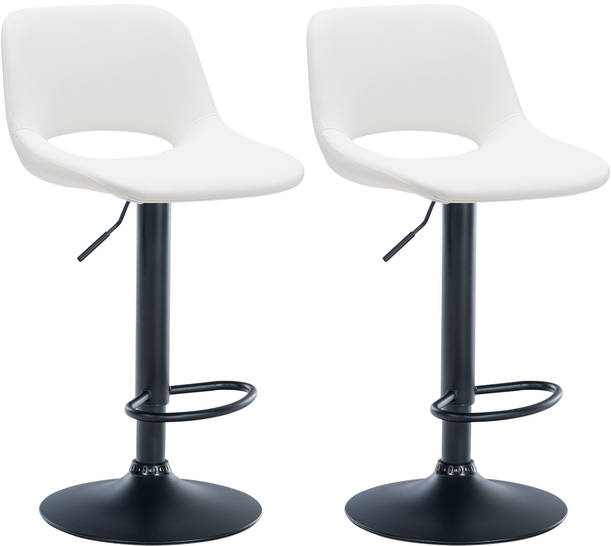 2er Set Barhocker Camden Kunstleder - homemem39